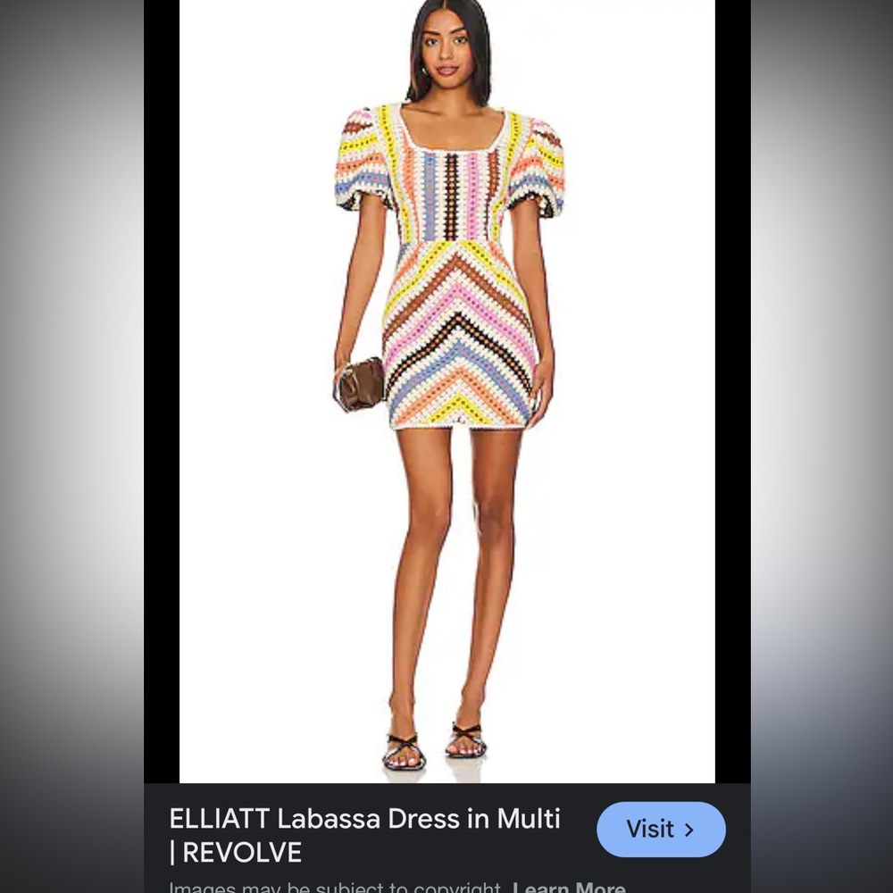 Elliatt Colorful Labassa Mini Dress in multi